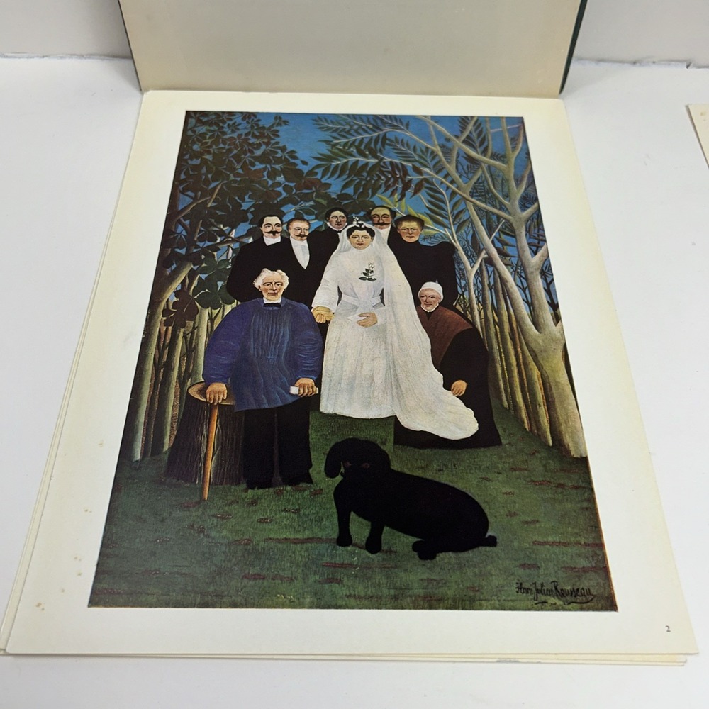 Henri Rousseau Skira Color Prints Colorplate Art Set Of 6 Printed In Switzerland - Picture 10 of 14